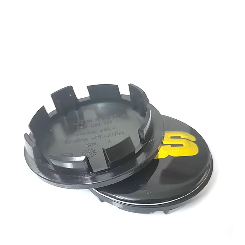 4 Pcs Car Hub Centre Caps Replacement Part For Bbs | Desertcart INDIA